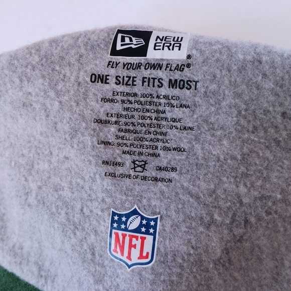 Green Bay Packers Knit Winter Hat Beanie NFL Football New Era One Size - Picture 5 of 5